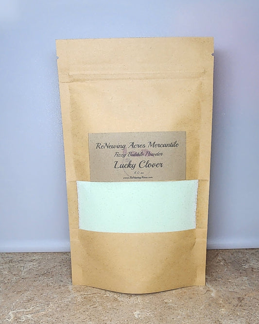 Lucky Clover Fizzy Bubble Powder