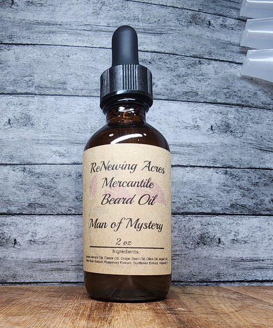 Man of Mystery Beard Oil