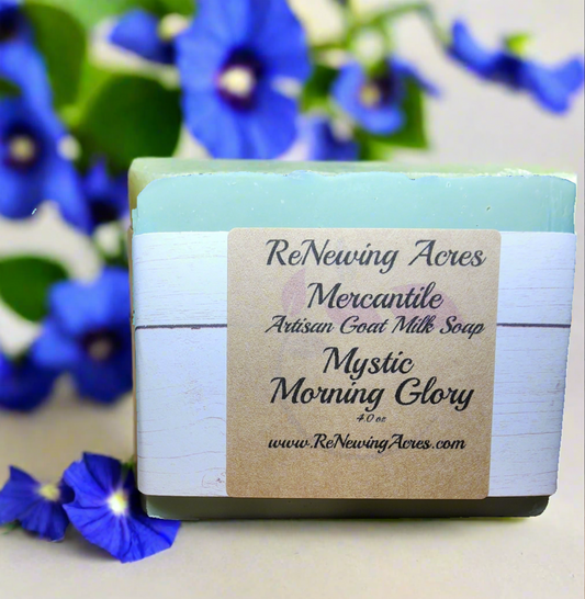 Mystic Morning Glory Goat Milk Soap