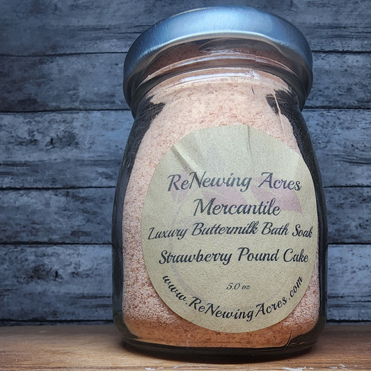Strawberry Pound Cake Luxury Bath Milk
