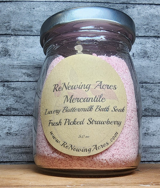 Fresh Picked Strawberry Luxury Bath Milk