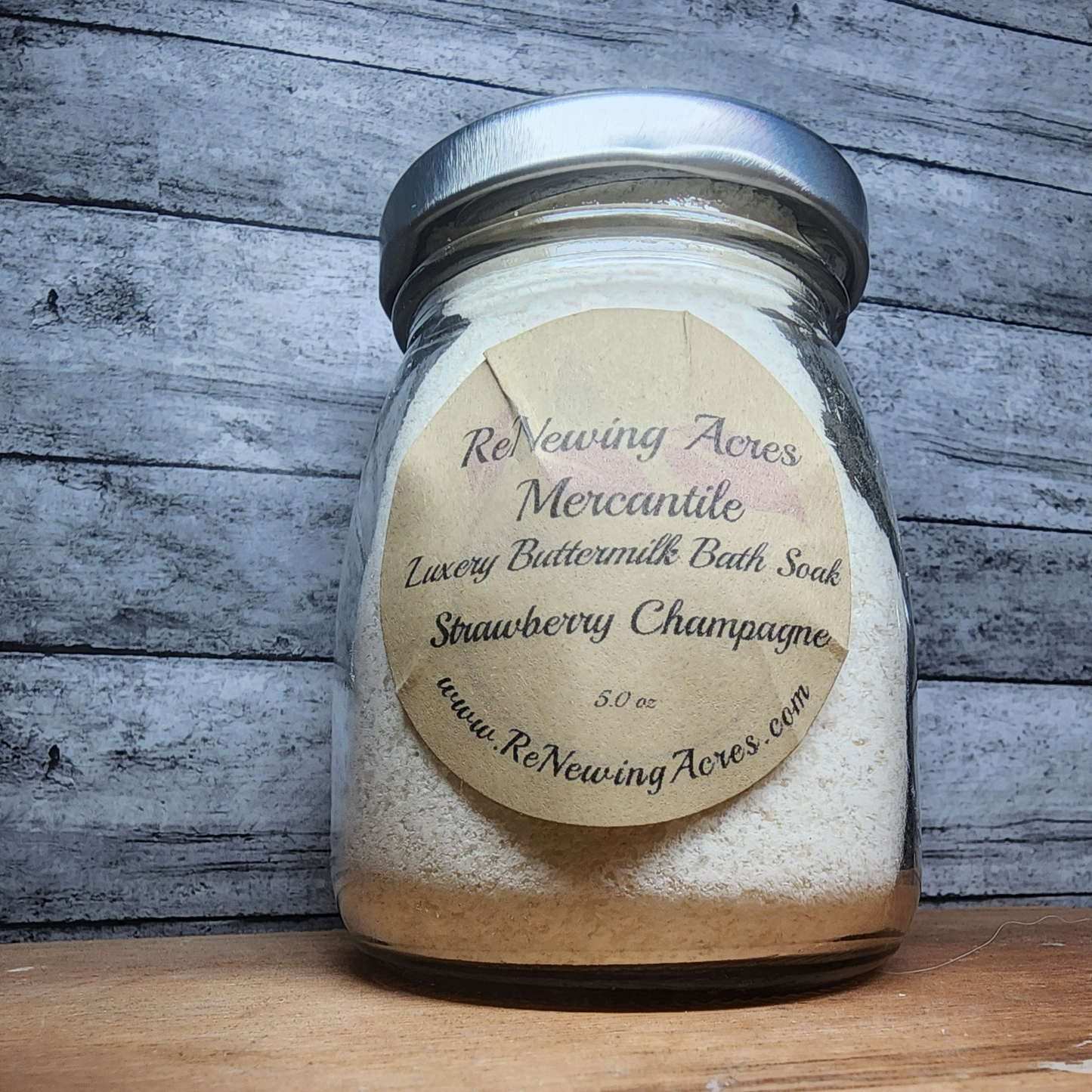 Strawberry Champagne Luxury Bath Milk