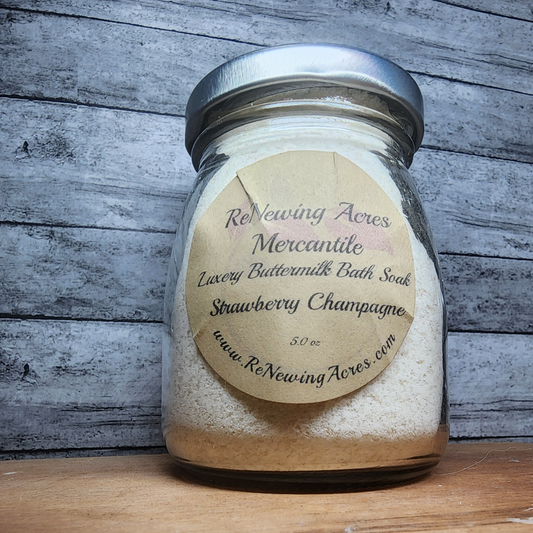 Strawberry Champagne Luxury Bath Milk