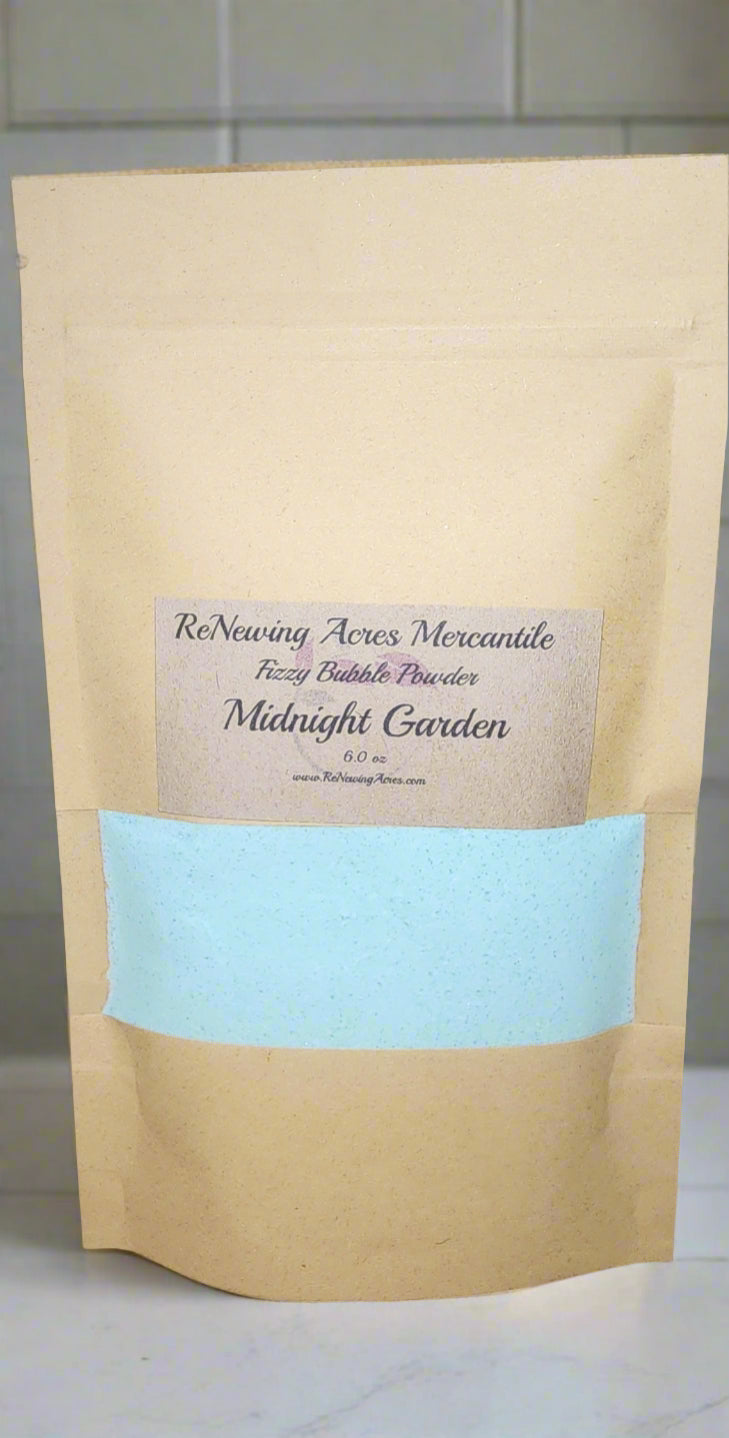 Midnight Garden Fizzy Bubble Powder