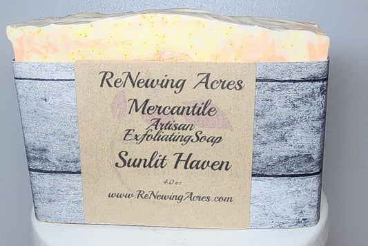 Sunlit Haven Exfoliating Artisan Soap
