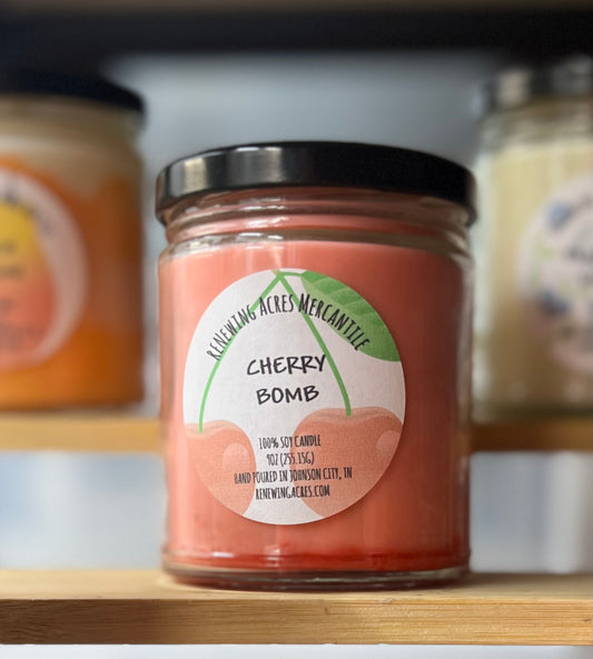 Cherry Bomb Scented Candle