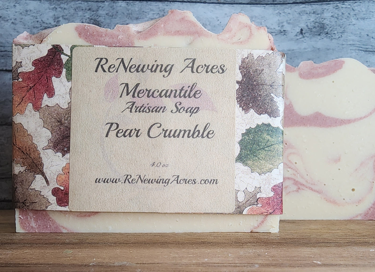 Pear Crumble Limited Edition Artisan Soap