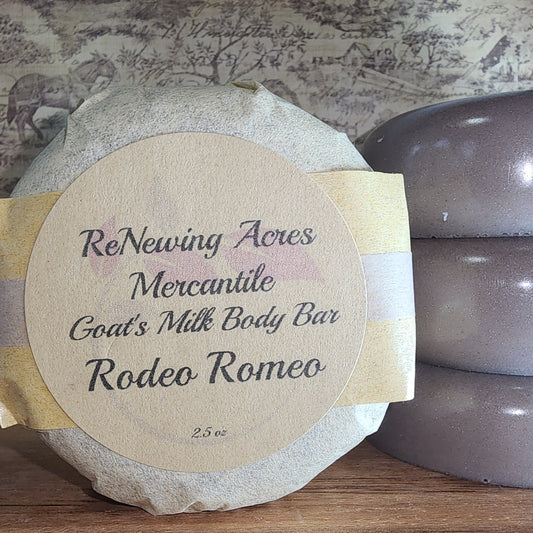 Rodeo Romeo Goat Milk Body Bar