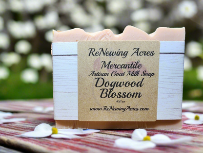 Dogwood Blossom Goat Milk Artisan Soap