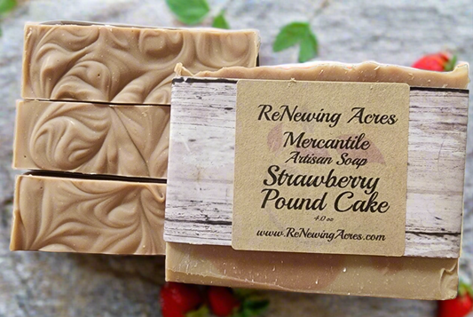 Strawberry Poundcake Artisan Soap