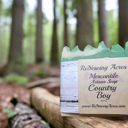 Limited Edition Artisan Soap Country Boy